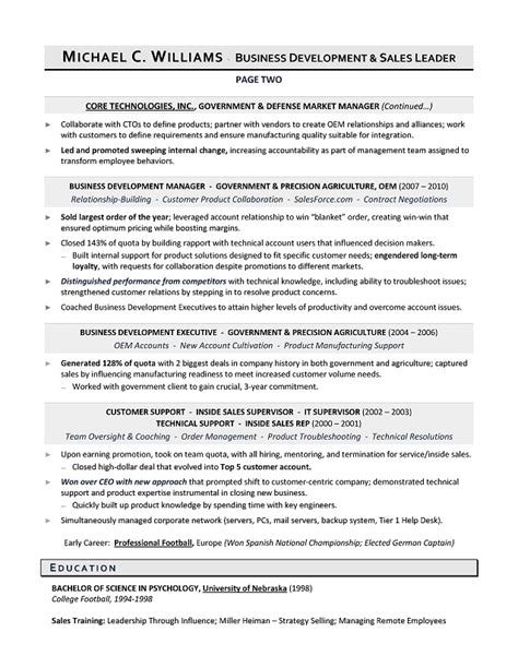 A complete guide with step by step expert tips. VP Business Development Sample Resume | Executive Resume Writing Services
