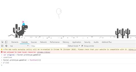 You can also play it while. How to play the Dino runner Google Chrome dinosaur game ...