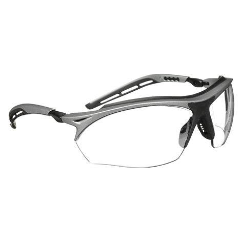 3m™ maxim™ gt protective eyewear clear anti fog lens metallic gray and black frame 14246