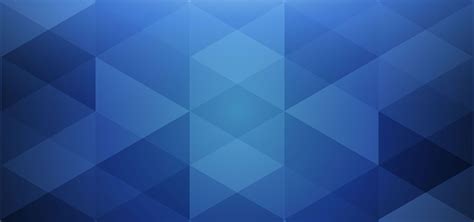 Blue Flat Three Dimensional Geometric Background Banner Block