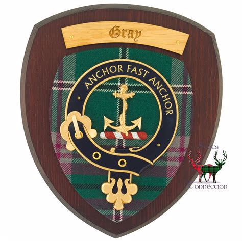 Gray Clan Plaque Clan Display Plaques Scottish