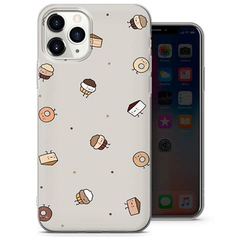 Kawaii Food Phone Case Cute Food Phone Case Fit For Iphone 12 Etsy