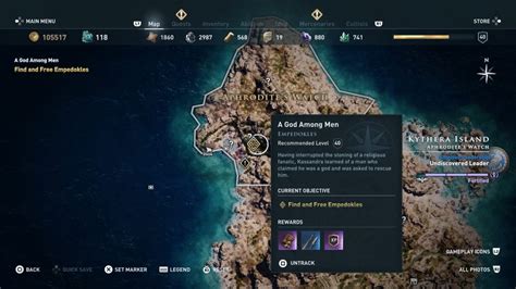 Assassins Creed Odyssey Artifact Locations How To Seal The Gates Of Atlantis Vg247