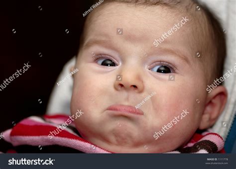 Pouting Baby Face Stock Photo 1111778 Shutterstock