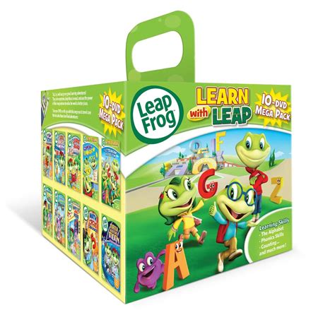 Leapfrog Learn With Leap 10 Dvd Mega Pack Only 4499 On Amazon