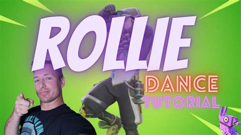 How To Dance Fortnite Rollie Emote 2020 Youtube