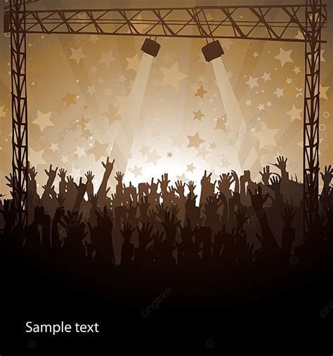 Concert Poster Decoration Ornate Abstract Background Background Decor