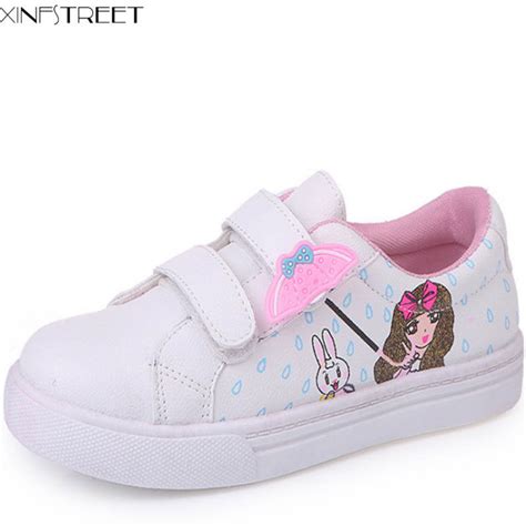 Xinfstreet Kids Shoes For Girls Cute Princess Breathable Children