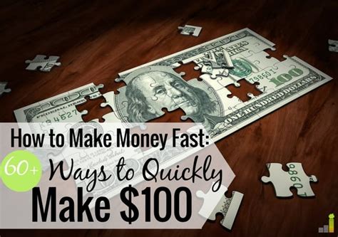 61 Simple Ways to Make $100 Fast - Frugal Rules