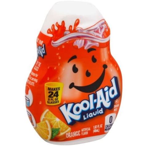 Kool Aid Orange Liquid Concentrate Drink Mix 162 Fluid Ounce 12