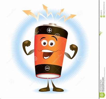 Battery Cartoon Clipart Duracell Orange Clipground Cliparts
