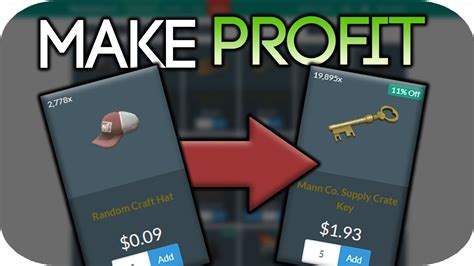 Make Profit With Marketplacetf Youtube