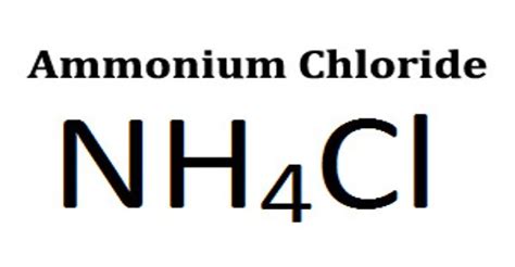 Sal ammoniac is a name of the natural, mineralogical form of ammonium chloride. Ammonium Chloride - Assignment Point
