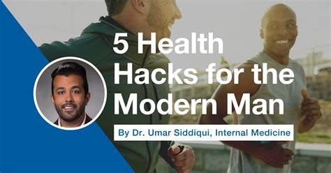 5 Health Hacks For The Modern Man St Lukes