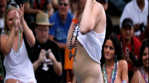 Amateur Wet Tshirt Contest At The World Famous Nudes A Poppin Festival