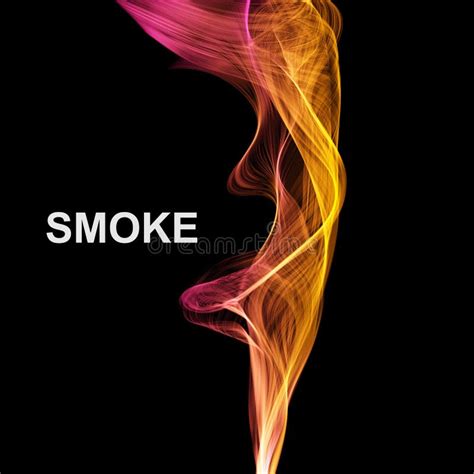 Abstract Smoke Background Stock Vector Illustration Of Design 117475699