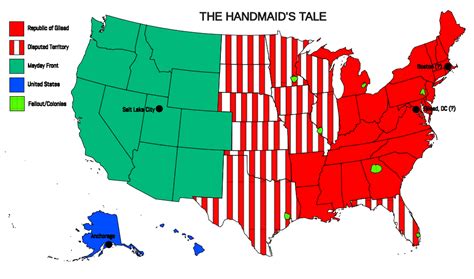 25 Gilead Handmaids Tale Map Maps Database Source