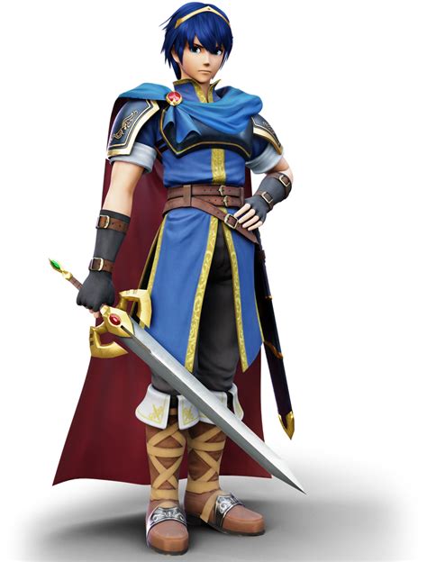 21 Marth Brawl Render Pose Recreation By Virtualbeef On Deviantart