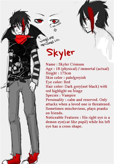 Oc Skyler By Evurinn On Deviantart