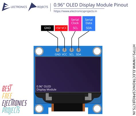 096 Inch Oled Display Module Pinout Diagram Electronics Projects