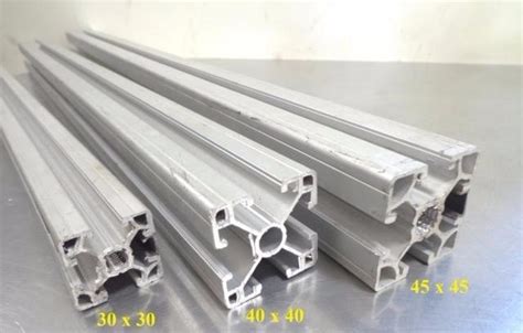 Perfil Alumínio Estrutural 40x40 2500 R 2500 Em Mercado Livre