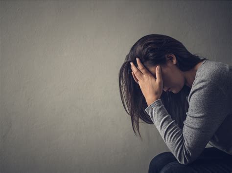 Sad Woman In Grey East Alabama Mental Health Center