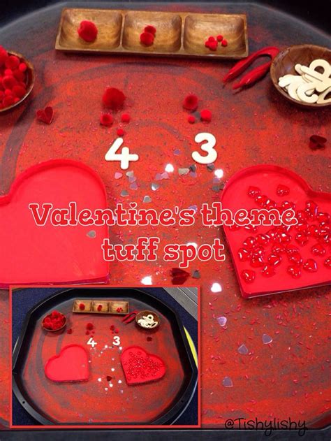 valentine s theme tuff spot valentine sensory valentine theme valentines day activities fun