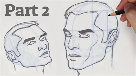 How To Draw A Face From Any Angle Part 2 The 34 View Rapidfireart