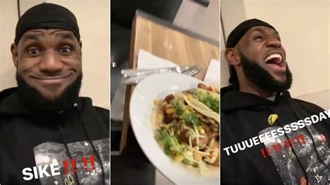 Lebron James Thought About Doing A Silent Taco Tuesday But Just Couldn