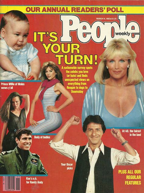 People Magazine March 14 1983 Annual Readers Poll Debbie Reynolds