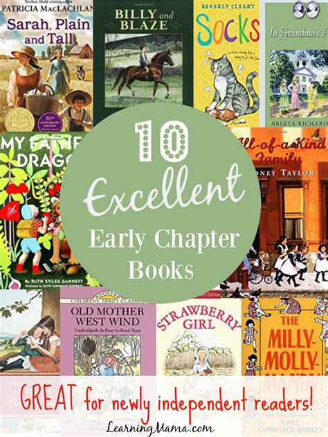 10 Excellent Early Chapter Books for Newly Independent Readers - Learning Mama