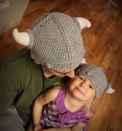 Instant Download Crochet Pattern Lael Viking Hat Sizes Newborn To Adult