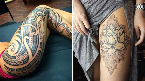 25 Sexy Thigh Tattoos For Women