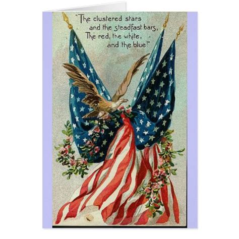 Vintage Fourth Of July Greeting Card Zazzle
