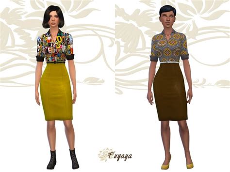 Tailise Dress By Fuyaya At Sims Artists Sims 4 Updates