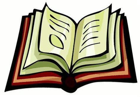 Animated Book Clipart