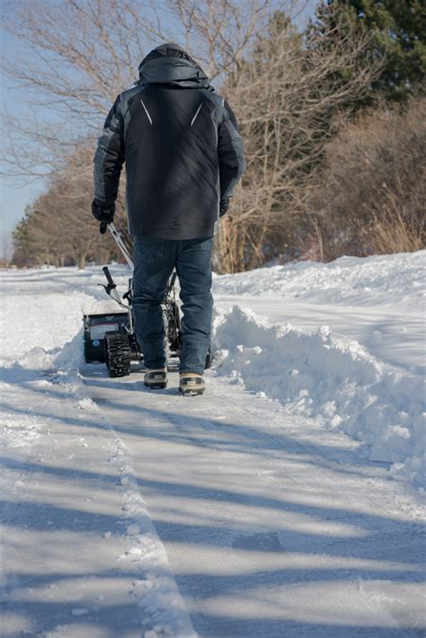 Walk Behind Snow Plow The Snow Bull Orec Canada