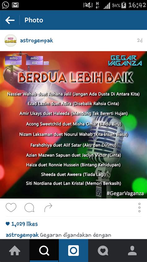 Masih lagi 14 peserta untuk gegar vaganza minggu kedua kali ini. GEGAR VAGANZA Minggu Keempat Siapa Yang Akan Tersingkir ...