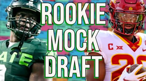 Post Nfl Draft 2022 Dynasty Rookie Mock Drafts Live Win Big Sports