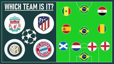 Guess The Champions League Team Part 33 2020 2021 Season Football