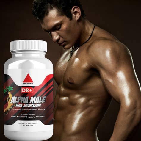 Alpha Male Testosterone Booster L Arginine Maca Ginseng Extract For