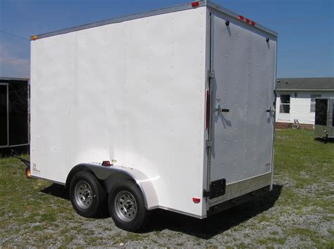 X Ta Trailer White Hd Ramp Side Door Extra Height Snapper