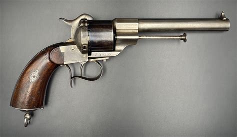 Lefaucheux Brevete Single Action 11 Mm Pin Fire Revolver 1854