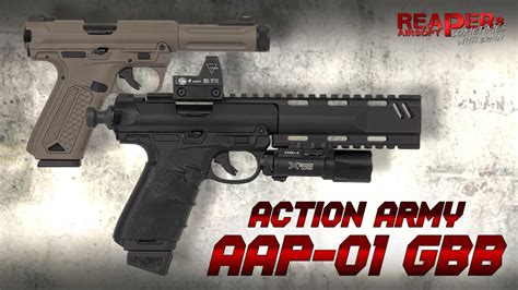 Review Action Army Aap 01 Gbb 6mm Gas Blowback Softair Airsoft