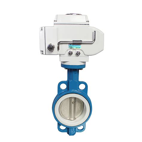 Covna Hk60d Cast Iron Wafer Electric Actuator Butterfly Valve