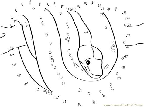 Facilitate alphabet acquisition with this arts and crafts project. Covering Snake dot to dot Printable Worksheet ...