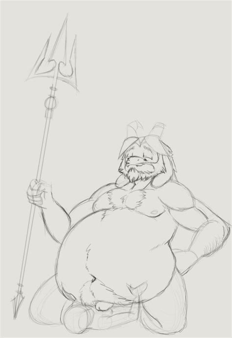 Rule 34 Anthro Asgore Dreemurr Belly Big Belly Chubby Facesitting