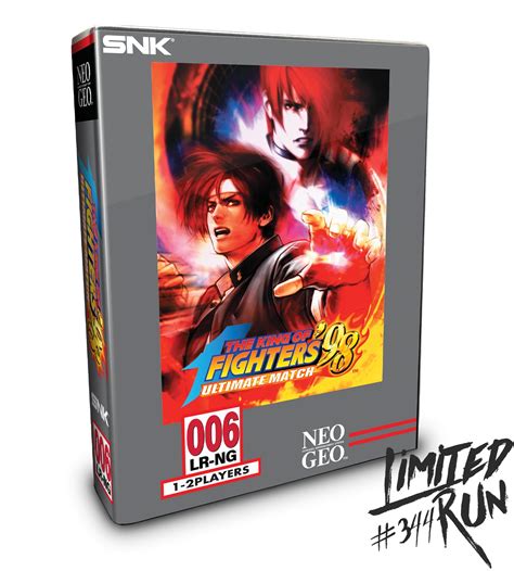 Limited Run 344 The King Of Fighters 98 Ultimate Match Collectors