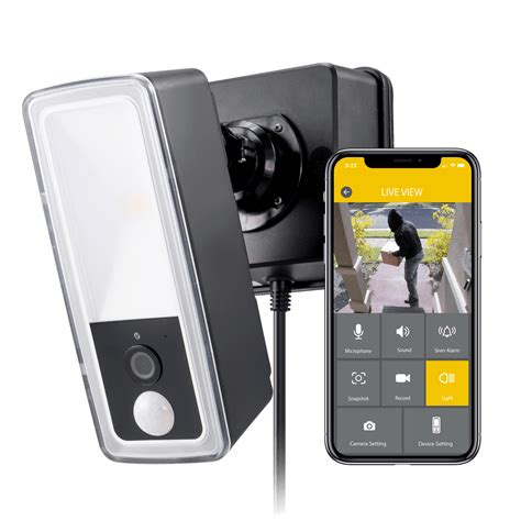 Motion Activated Camera Sensor And Outdoor Floodlight Security Camera Koda