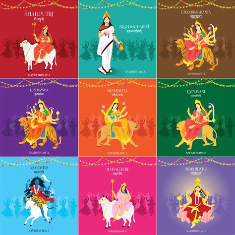 Navratri What Are The Avatars Of Maa Durga Worshipped On The